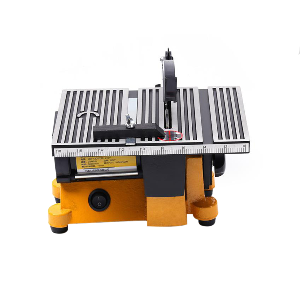 Multifunctional Mini Table Sawing Machine 220V For Cutting Wood, Copper And Aluminum 4" Mini Table Saw Cutting Machine