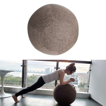 55cm Exercise Ball Cover Yoga Pilates Ball 22inch Sitting Ball Chair Covers Dustproof Protective Wrap Accessories