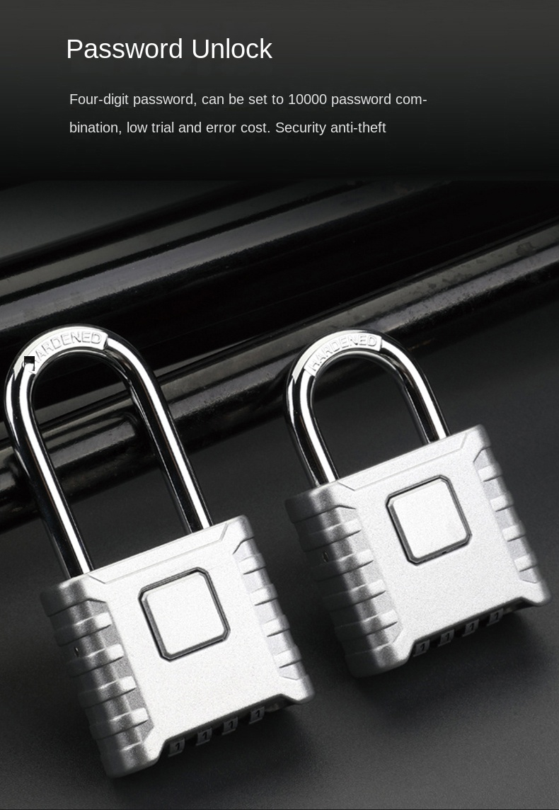 2 Password padlock