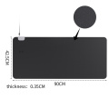 Office Leather Desk Pad Protector QI Wireless Charger Stationery Desk Mat Fast Wireless Charging Mouse Pad for iPhone/Samsung