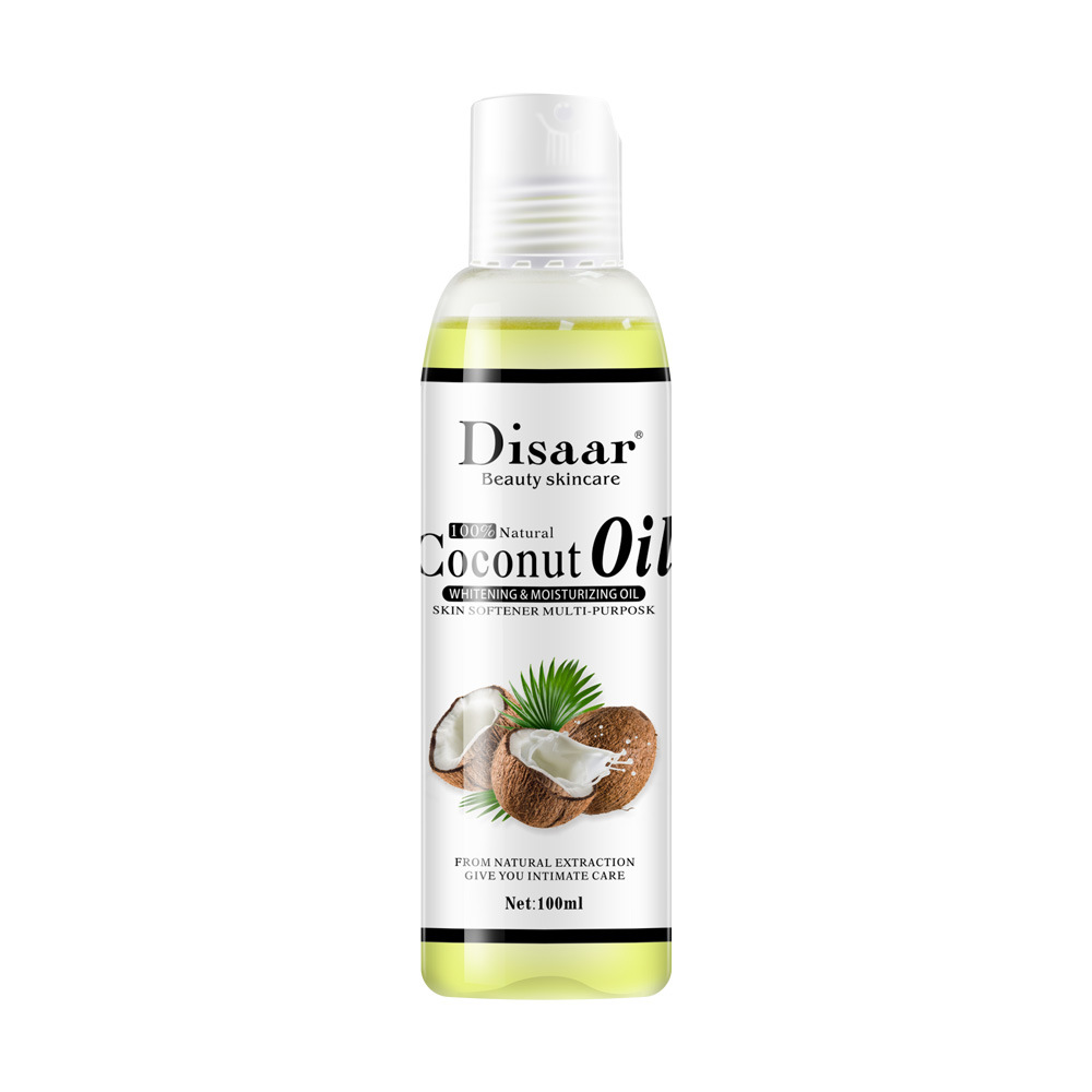 Disaar Coconut Body Soothing Oil Brighten Skin Color Soothing Oil Body Massage Soothing Care Oil