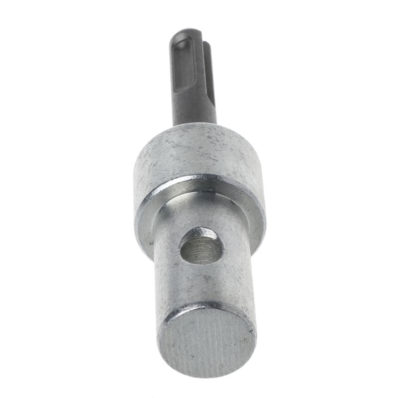 2 Round Pits 2 Slots Drill Bit Adapter For Electric Drill Convert to Earth Auger Head Connector Tool