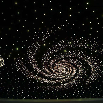 Public Area Star Black Acoustic Ceiling Tiles