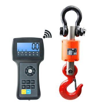 Wireless Digital Electronic Hanging Crane Scale with 200m remote control handle 3T/5T/10T