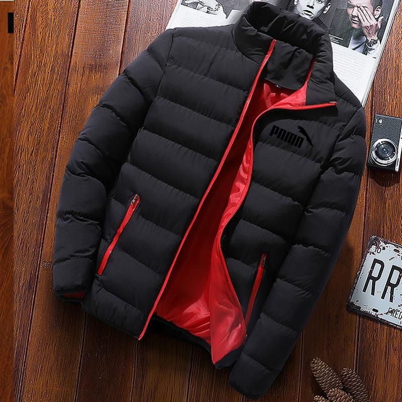 HOT!Men's winter coat 2020, men's Parka Coat, men's collar, coat and thick men's solid coat, winter parka, m-4xl