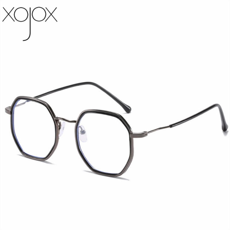 XojoX -1 -1.5 -2 -2.5 -3 -4 Finished Myopia Glasses Women Men Polygon Short-sighted Glasses 1.56 Aspherical Prescription Glasses