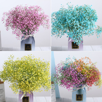 Natural Fresh Dried Preserved Flowers Gypsophila paniculata,Baby's Breath Flower bouquets gift for Wedding Decoration,Home Decor