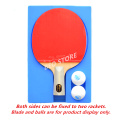 Table Tennis Racket bag bat pad cover fixed plate ABS plastic ball plywood universal ping pong accessories