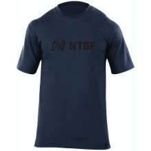 Royal blue short-sleeved T-shirt