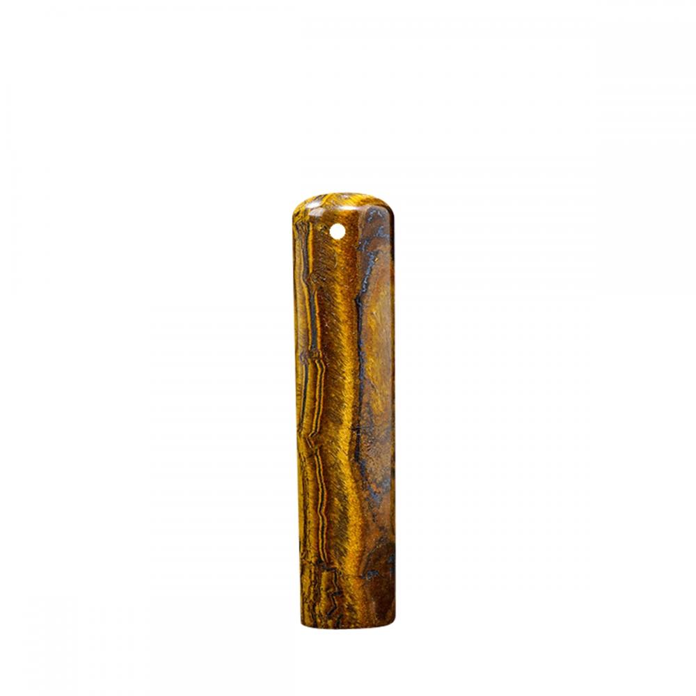 Gemstone Cylindrical Pendant 14X60MM for Making Jewelry Necklace Earrings Home Decoration Pillar Cylinder