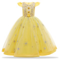 Princess Kids Dresses For Girls Clothing Flower Party Girls Dress Elegant Long Wedding Dress For Girl Clothes