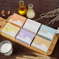 100% Natural Goat Milk Handmade Soap pin up Hydrating Facial Soap Women Beauty Remove Mites & Blackheads & Pimple & Acne