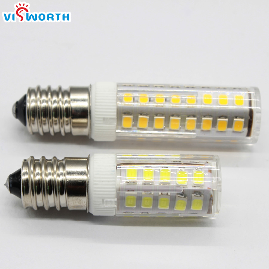 5W 7W Led Corn Light Bulb E14 Led SpotLight SMD2835 Led Lamp Mini Transparent Body Crystal Chandelier Pendant Refrigerator Light