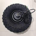 36V 48V 350W 500W Electric Wheelbarrow Gear Motor All Terrain Electric Wheelbarrow kit Fat Off road Rough Tyre 14.5 inch