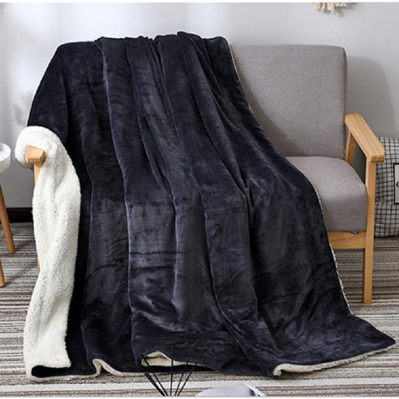 Sherpa Blanket Solid Warm Flannel Winter Blanket for Sofa Coral Fleece Bedspread Blankets Blanket Sherpa Weighted Blanket