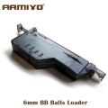 Armiyo 6mm BB Balls Speed Loader 155 Rounds Airsoft Paintball Tactical Shooting Hunting Accessories