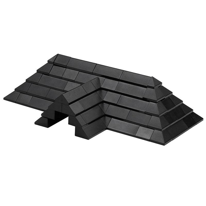 MOC DIY Roof Tiles Pack brick pack enlighten block brick set Compatible With Other Assembles Particles No instruction