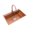 Stainless Rose gold Undermount Sinks Set Kitchen Small Sink Balcony Household Small Sink Single Slot Kitchen Sink