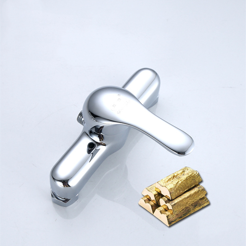 Bathroom Mixer Bath Tub Copper Mixing Control Valve Wall Mounted Shower Faucet Concealed Tap