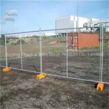 Galvaniazed PVC Coated Wire Mesh Temporary Fence