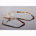 High Quality Reading Glasses Ultralight Rimless Rectangular Glasses Spectacles Eyeglass with Anti-blue Function Lenses