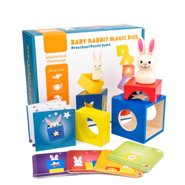 Smart BUNNY BOO Deluxe Cognitive Skill-Building Logical Thinking Board Games 60 Challenge Toys For Children Ages 4 And Up