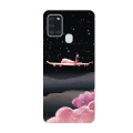 For Samsung Galaxy A21S Case A 21S Bumper Silicone TPU Soft Phone Cover For Samsung A21S A217F A21 A 21 S 6.5" Cases Cute Flower