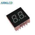 0.3 inch two digits led display amber color