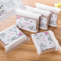 Multi-function 500pcs Eyelash Extension Remover Microbrush Disposable Double Head Cotton Buds Tip Swab Wood Sticks Makeup Tools