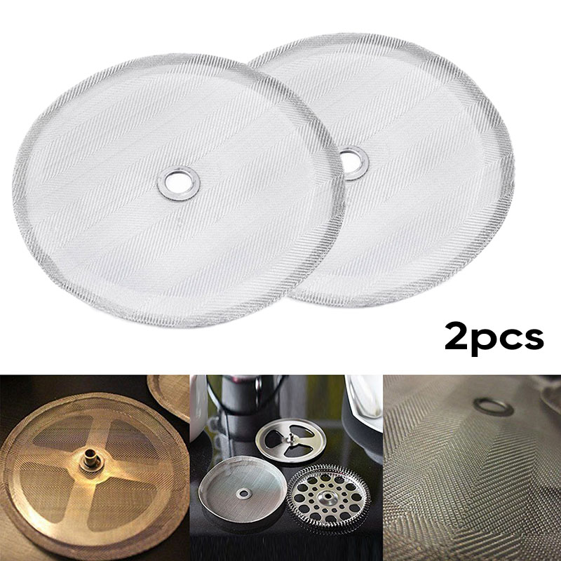 101mm Stainless Steel French Press Coffee Maker Filter Mesh Screen Replacement