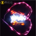 Custom Colorful LED Luminescent Shoelace With Battery