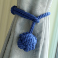 2 piece Window Tied Balls Hand-Knitted Cotton Cords Tie Ball Decoration Creative Curtain Accessories Hang Ball CP062C