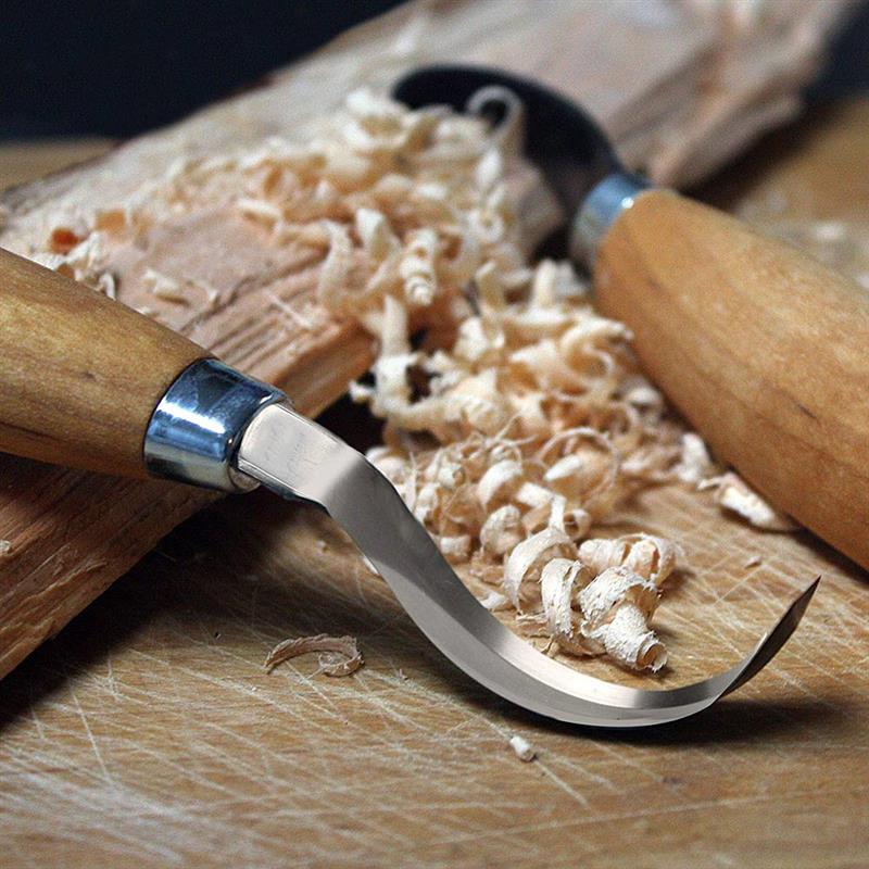 DIY Hand Chisel Wood Carving Tools Spoon Carving Knife Woodcut Woodcarving Cutter Chip Knives Woodworking Hand Tools