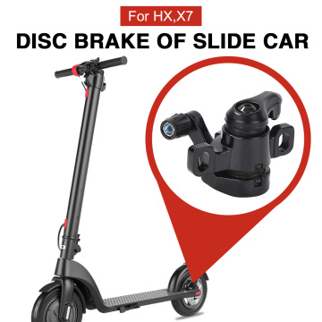 Black Iron Hydraulic Disc Brake Winter Sports Accessories Ski Supplies for HX X7 Electric Scooter Parts Accessories
