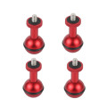 4pcs red 1p4 adapter