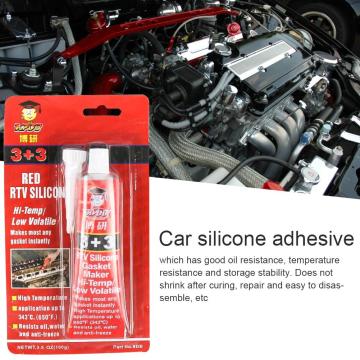 Universal Sealant 3 + 3 High Temperature Silicone Rubber Automotive Non-adhesive Gasket Oil Resistant Waterproof Sealant