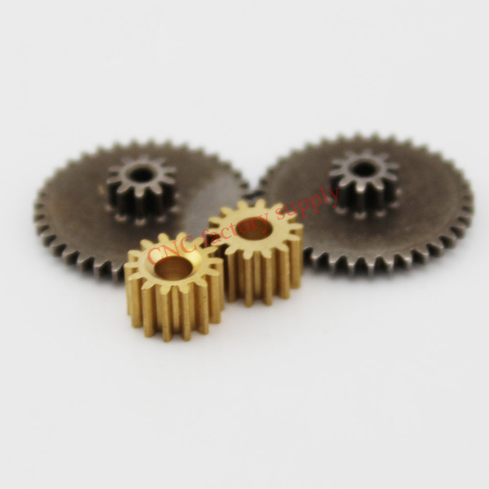 Hot sale 1pc metal gears 0.5 modulus brass reduction gears for principal axis gear DIY Micro Motor Gear Box Mating accessories