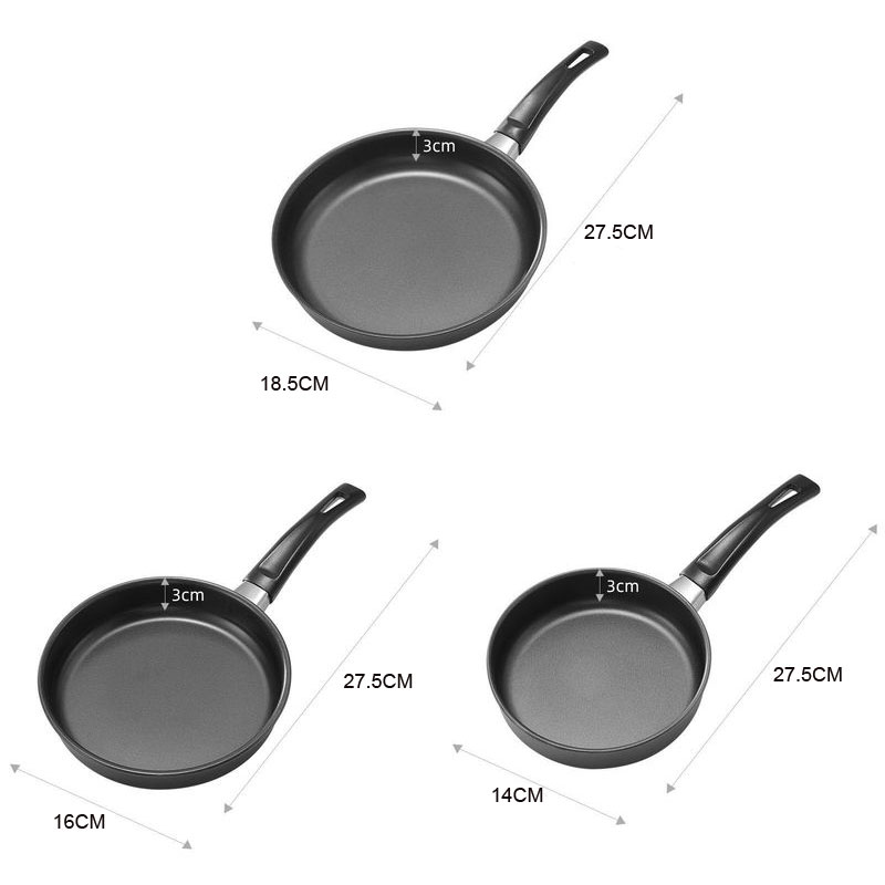 Cast Iron Skillet Non-stick Frying Pan Chef Cookware Cooking Pot Restaurant Kitchen Gadgets Kitchen Accessories