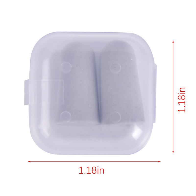 Soft Ear Plugs Sound Insulation Ear Protection Anti-noise Earplugs Sleeping Plugs For Travel Noise Reduction With Plastic Case