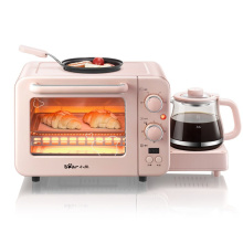 Toaster Oven Electric Oven Pizza 3 In 1 Breakfast Maker Household 8L High Capacity Convection Electric Oven for Bread Toaster
