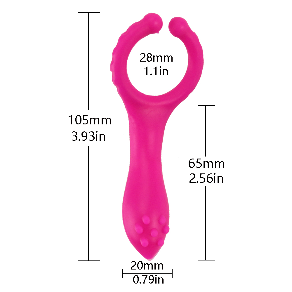 New Hot Sale 1 X Vibrating Clip New Silicone G Spot Stimulate Vibrators Dildo Nipple Clip Masturbate Vibrator Adults Sex Toys