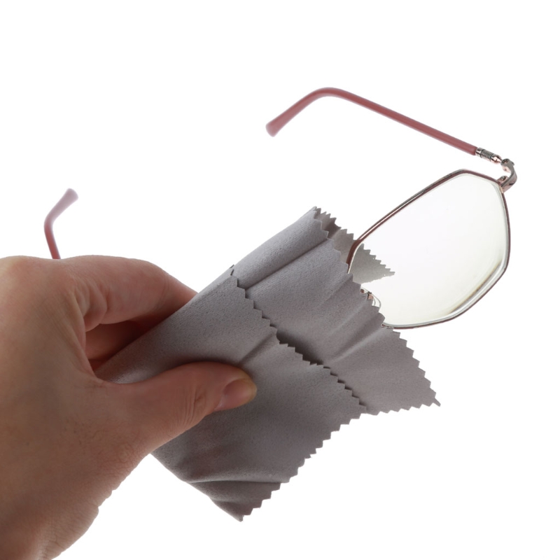 150*150mm Eyeglasses Chamois Anti Fog Glasses Cleaner Microfiber Glasses Cleaning Cloth For Lens Phone Screen Cleaning Wipes