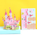 Baby 3D Puzzle Cartoon Castle Garden Tank Boys Girls 3D Puzzle Jigsaw Educational Mixcolor Toys