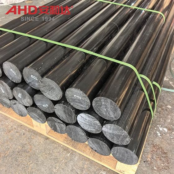 100mm HDPE Rods Black Stock