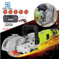 Electric Wall Chaser Groove Slotting Machine Concrete Cutter Circular Saw Brick Wall Cutting Electric Tool 4000W 220V