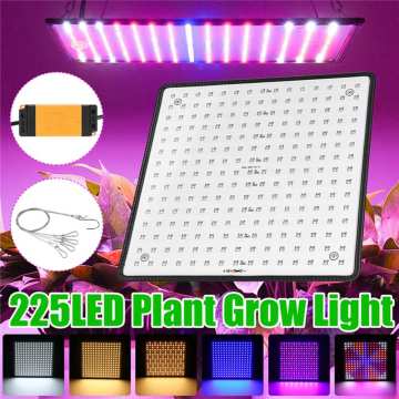 225 LED Growth Lamp For Plants Led Grow Light Full Spectrum Phyto Lamp Fitolampy Indoor Herbs Light For Greenhouse Led Grow