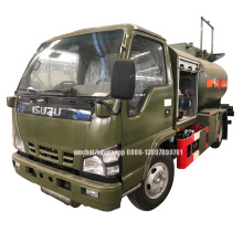 ISUZU 4K Engine 5,000liters Aluminum Alloy Jet Fuel Tank Truck