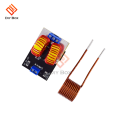 DC 5V 12V ZVS Low Voltage Induction Heating Power Supply Module Induction Heating Board Tesla Jacob's Ladder Heating Coil 120W