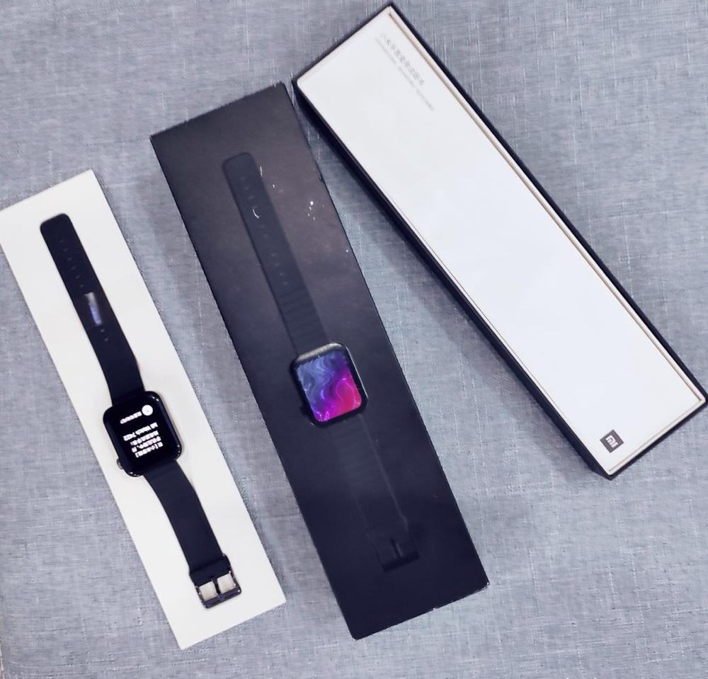 2020 Xiaomi Mi Watch GPS NFC WIFI Android Smart Watch Sports Bluetooth Fitness Heart Rate Monitor