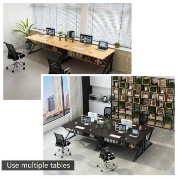 100CM Office Computer Desk Study PC Writing Gaming Table Home Workstation Shelf Office Furniture Bedside Computer Laptop Tablo